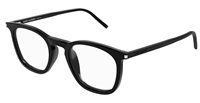 Montatura vista Saint Laurent Uomo SL 623 OPT001-BLACK-BLACK-TRANSPARENT49 - SL 623 OPT001-BLACK-BLACK-TRANSPARENT49